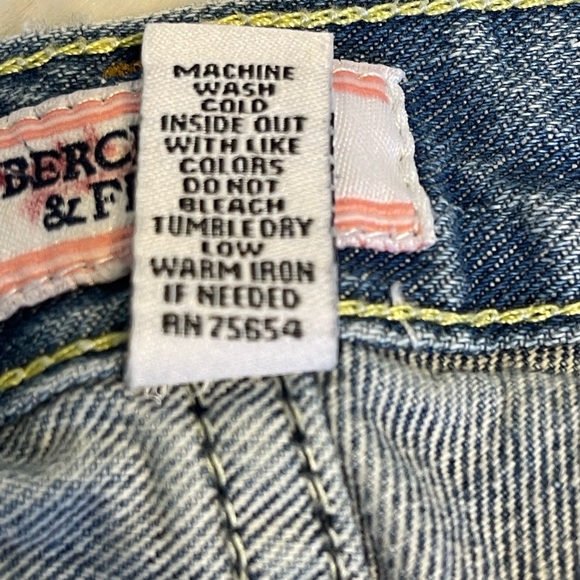 Abercrombie & Fitch size 10 straight leg jeans - Picture 4 of 9